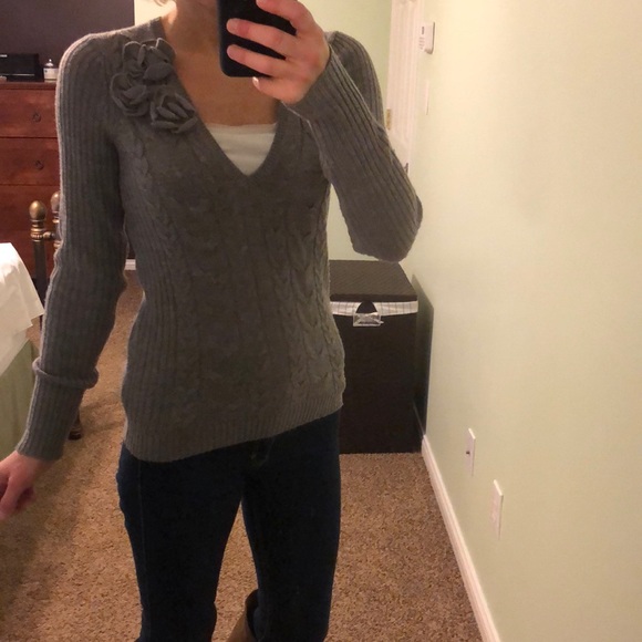 The Limited Gray sweater medium - Picture 10 of 10